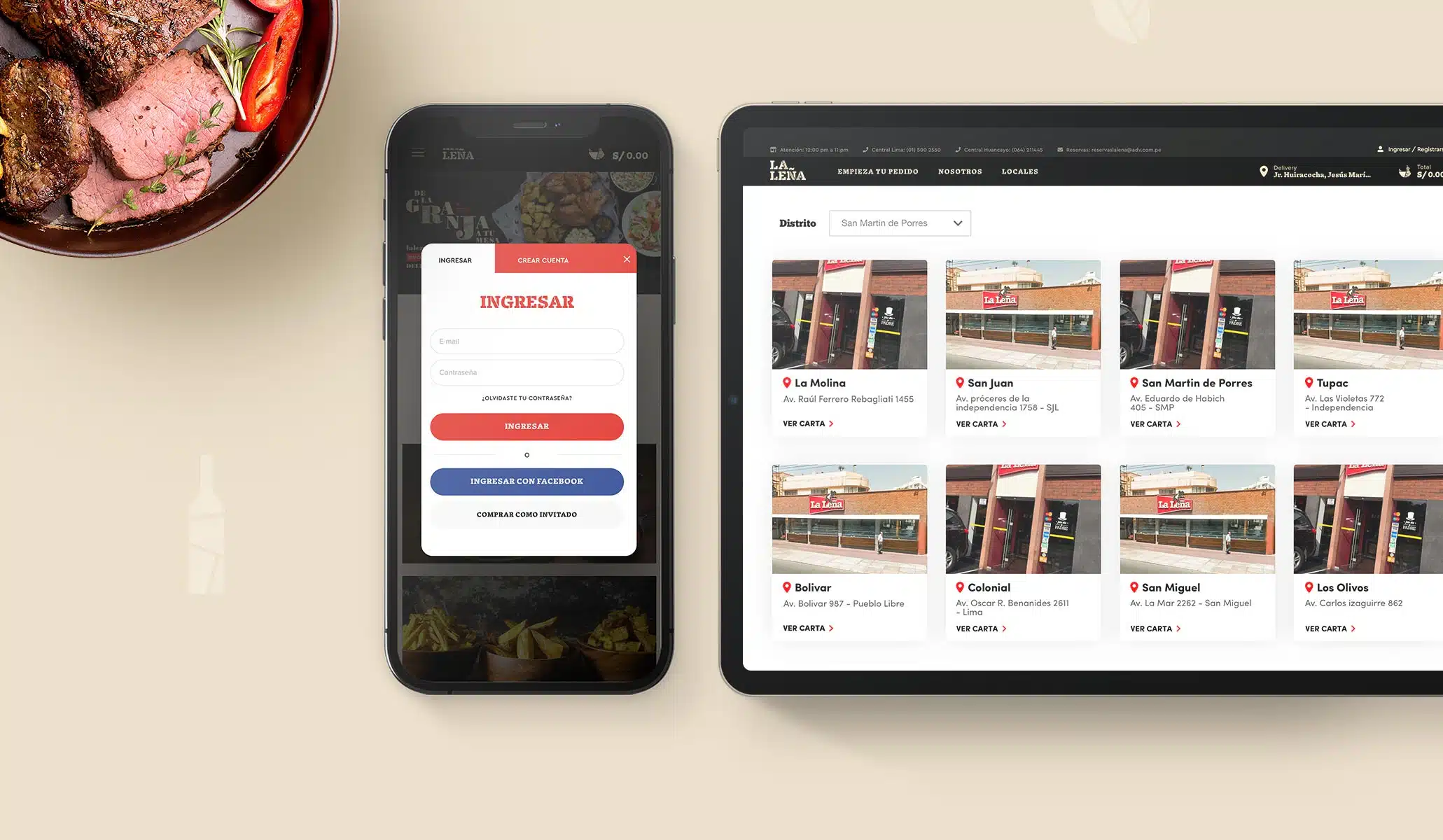 Dispositivos la leña